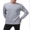 Pro Club Men's Heavyweight Cotton Long Sleeve Thermal Top, Large, Heather Gray view 4