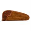 Nocona Leather Gun Case Zip Close Floral Overlay S Tan N7600208 view 1