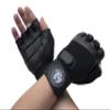 Muscle Composition Gym Gloves with Wrist Support for Gym Workout, Crossfit,Weightlifting Black/White. Premium Quality Materials. (Black, Small) view 1