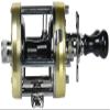 AbuGarcia Ambassadeur 5500CS Champagne Gold Right Wound Double Handle Bass Rigging Catfish Topwater Round Reel view 3