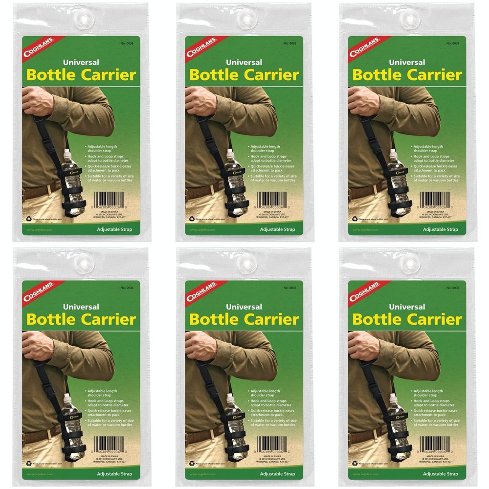 Coghlan's Universal Bottle Carrier w/Adjustable Strap (6-Pack)