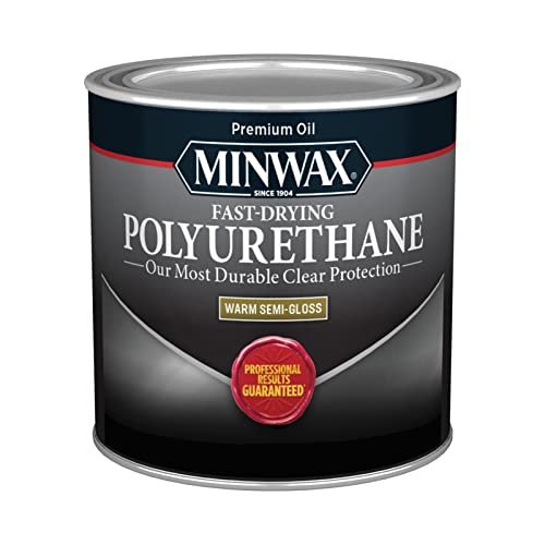 Minwax Semi-Gloss Clear Fast-Drying Polyurethane 0.5 pt. - Case of: 44
