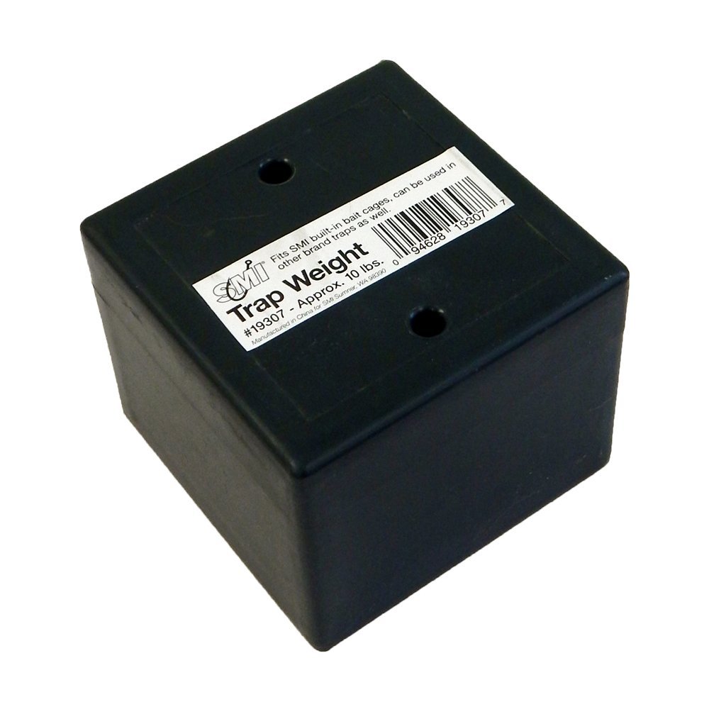 Beau Mac Crab Trap Weight:10 lb. Square
