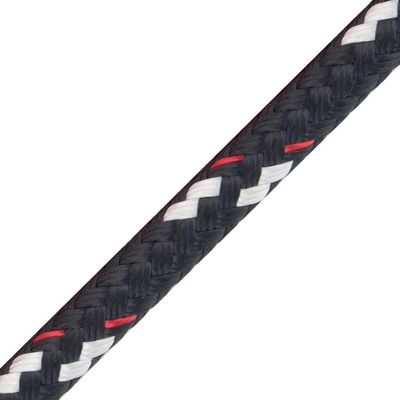 New England Ropes 3/16in (5mm) Sta-Set Solid Black 130 Feet Long