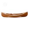 Old Modern Handicrafts 6 ft Wooden Canoe with Ribs with Matte Finish - Made from Premium Cedar and Hardwood Hull - 70.5L x 20.2W x 15H Inches view 1