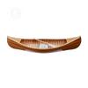 Old Modern Handicrafts 6 ft Wooden Canoe with Ribs with Matte Finish - Made from Premium Cedar and Hardwood Hull - 70.5L x 20.2W x 15H Inches view 2