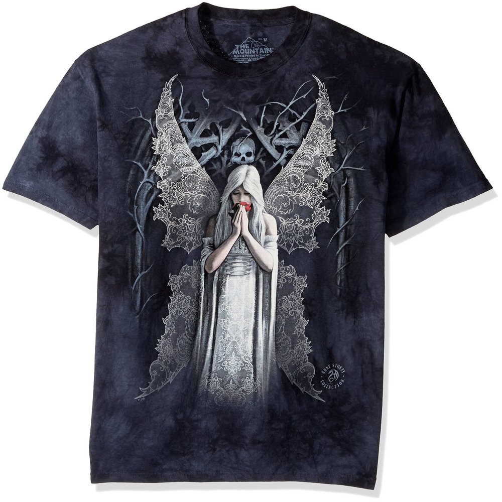 The Mountain Only Love Remains Adult T-Shirt, Blue, Small