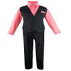 Luca Gabriel Toddler Boys' 4 Piece Vest Shirt Tie Pant and Hanky Set Coral - 4t view 1