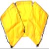 3 Pack YELLOW Nylon Drawstring Backpacks Sackpack Tote Cinch Gym Bag - Select from a Variety of Colors! (X-Large, Yellow) view 1