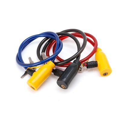 Delight eShop 8x640MM Cycling Cable Anti-Theft Bike Bicycle Scooter Safety Lock with 2 Keys