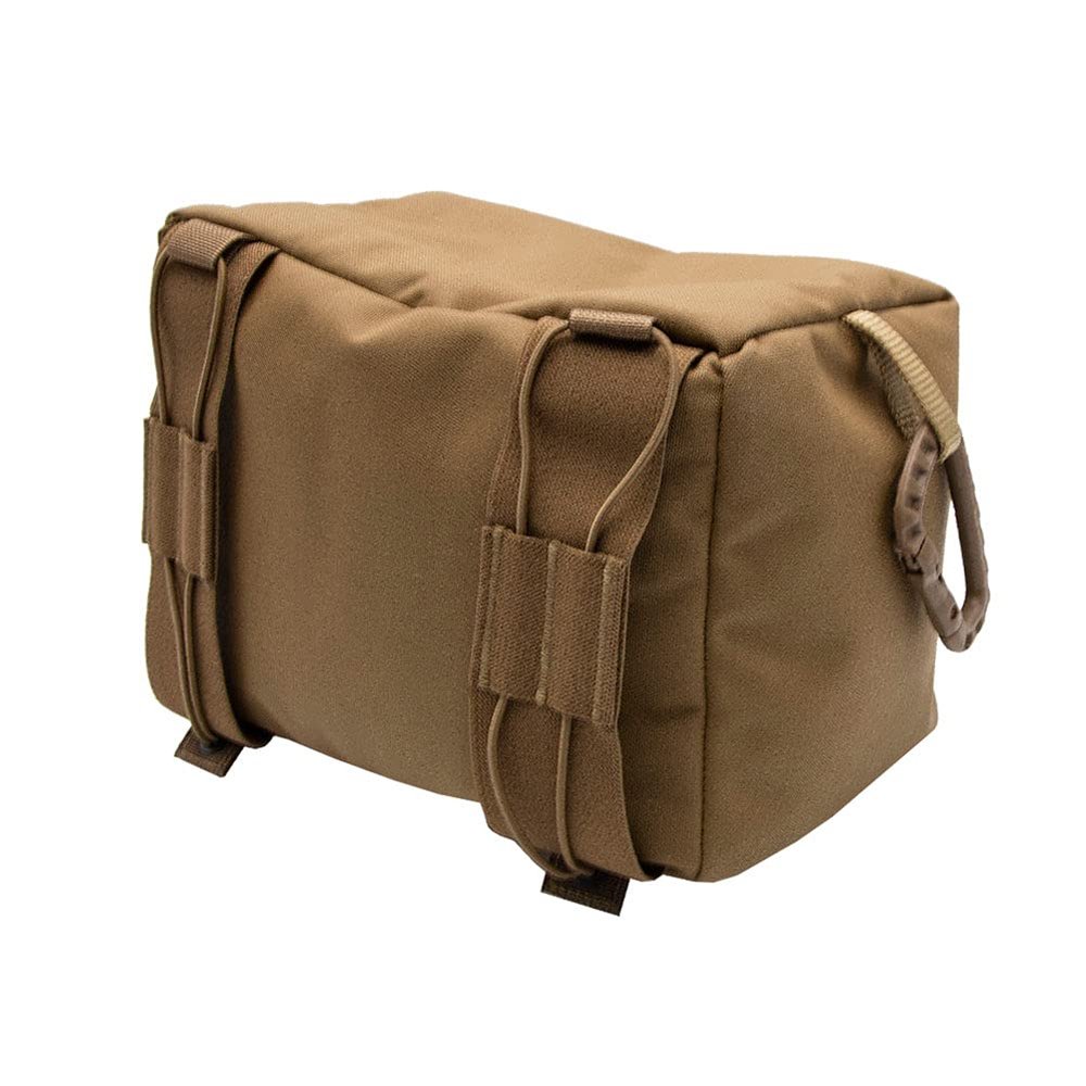 Wiebad Pump Pillow Shooting and Hunting Support Lightweight Bag, Coyote