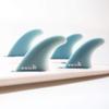 FCS II Carver Glass Flex Quad Rear Fin Small/Medium Blue view 2