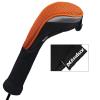 Andux 2pcs/Pack Long Neck Golf Hybrid Club Head Covers Interchangeable No. Tag CTMT-02 Orange view 4