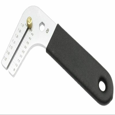 Bike Bicycle Disc Brake Rotor Truing Alignment Fork Wrench Tool - Adjustable Slot Depth