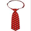Retreez Classy Christmas Tree and Snowflakes Woven Microfiber Pre-tied Boy's Tie - Red - 24 months - 4 years view 1