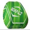 Exalt Paintball Tank Cover - Medium 68-72ci - Lime Swirl view 1