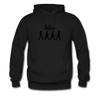 2016 New Arrival The Beatles Logo for Men Long Sleeves Hoodies Medium Black view 1