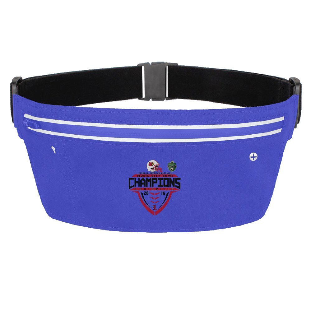 LOUISVILLE CARDINALS GRAY 2015 MUSIC CITY BOWL CHAMPIONS Waistband Sport Waist Packs