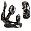 Whitewoods Matrix PH711 All Mountain Snowboard Bindings - Black, Fits Most Men's Boots 10-13 (Large) view 1