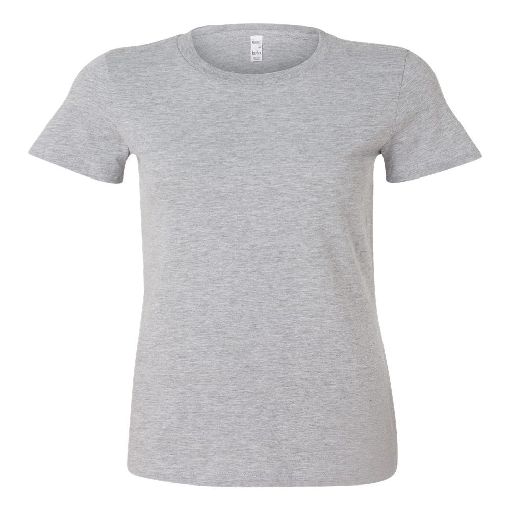 Bella+Canvas-Womens-The favourite t-shirt, Longer body length tshirt