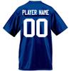 Custom Football Jersey for Men You Design Online in Adult 2X-Large in Royal Blue view 3