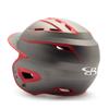 Boombah DEFCON Batting Helmet Sleek Profile Charcoal/Red - Size Senior 7" - 7 3/4" view 3