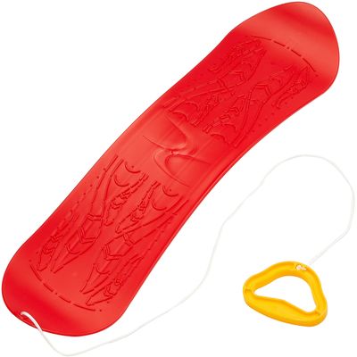 Plastkon Kids' UV Resistant Ski, Red, 69 x 21 x 5 cm