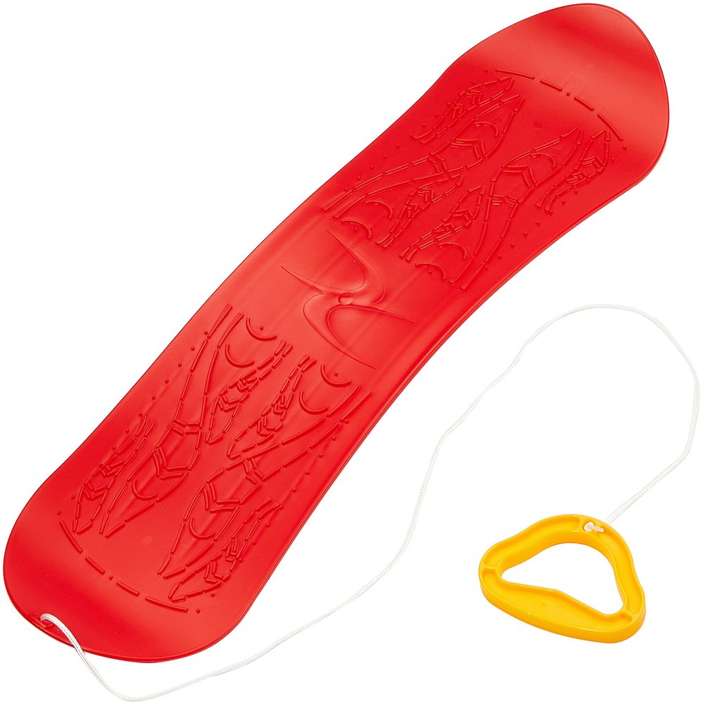 Plastkon Kids' UV Resistant Ski, Red, 69 x 21 x 5 cm