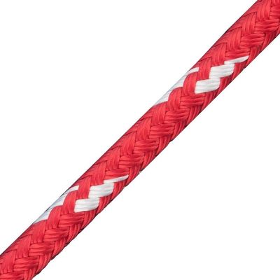 New England Ropes 3/16in (5mm) Sta-Set Solid Red 140 Feet Long