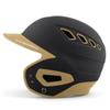 Boombah DEFCON Batting Helmet Black/Vegas Gold - Size Junior 6 1/4" - 7" view 2