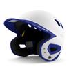 Boombah DEFCON Batting Helmet White/Royal Blue - Size Junior 6 1/4" - 7" view 1
