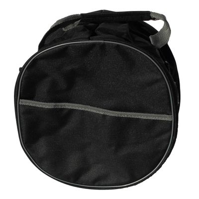 Rhinegold Essential Horse Riding Black HAT Bag  Durable Cordura Nylon, Full Zip, Strengthened Handles, Spacious Storage for Equestrian Gear