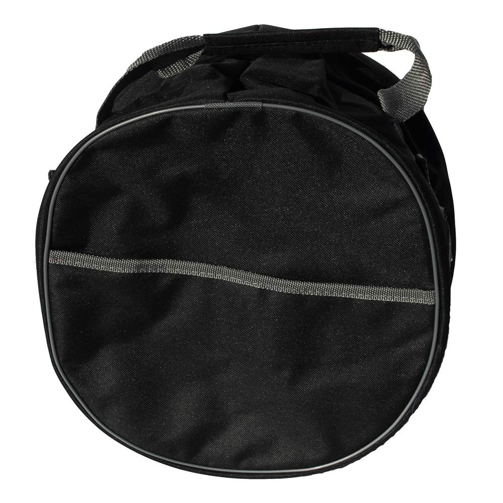 Rhinegold Essential Horse Riding Black HAT Bag Durable Cordura Nylon, Full Zip, Strengthened Handles, Spacious Storage for Equestrian Gear