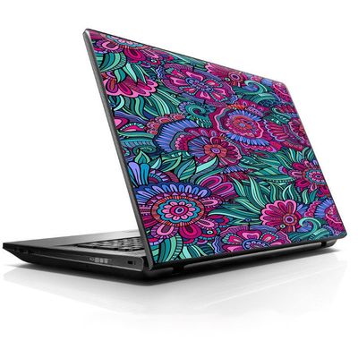 15 15.6 inch Laptop Notebook Skin Vinyl Sticker Cover Decal Fits 13.3" 14" 15.6" 16" HP Lenovo Apple Mac Dell Compaq Asus Acer/Floral Flowers Retro
