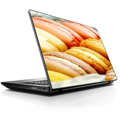 15 15.6 inch Laptop Notebook Skin Vinyl Sticker Cover Decal Fits 13.3" 14" 15.6" 16" HP Lenovo Apple Mac Dell Compaq Asus Acer/Macaroon Cookies Pastry