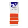 TCK Retro 3 Stripe Tube Socks (Orange, Large) view 3