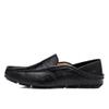 BIFINI Men's Casual Slip On Loafers Shoes Leather Comfortable Slippers Black view 2