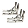 Pactrade Marine (Set of 4) Heavy Duty S.S304 Boat Folding Table Chair Bracket 11" view 1