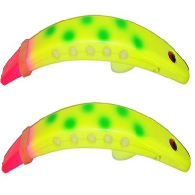 Crappie Magnet Fin Spin 1/8Oz White/Pink Fishing Equipment