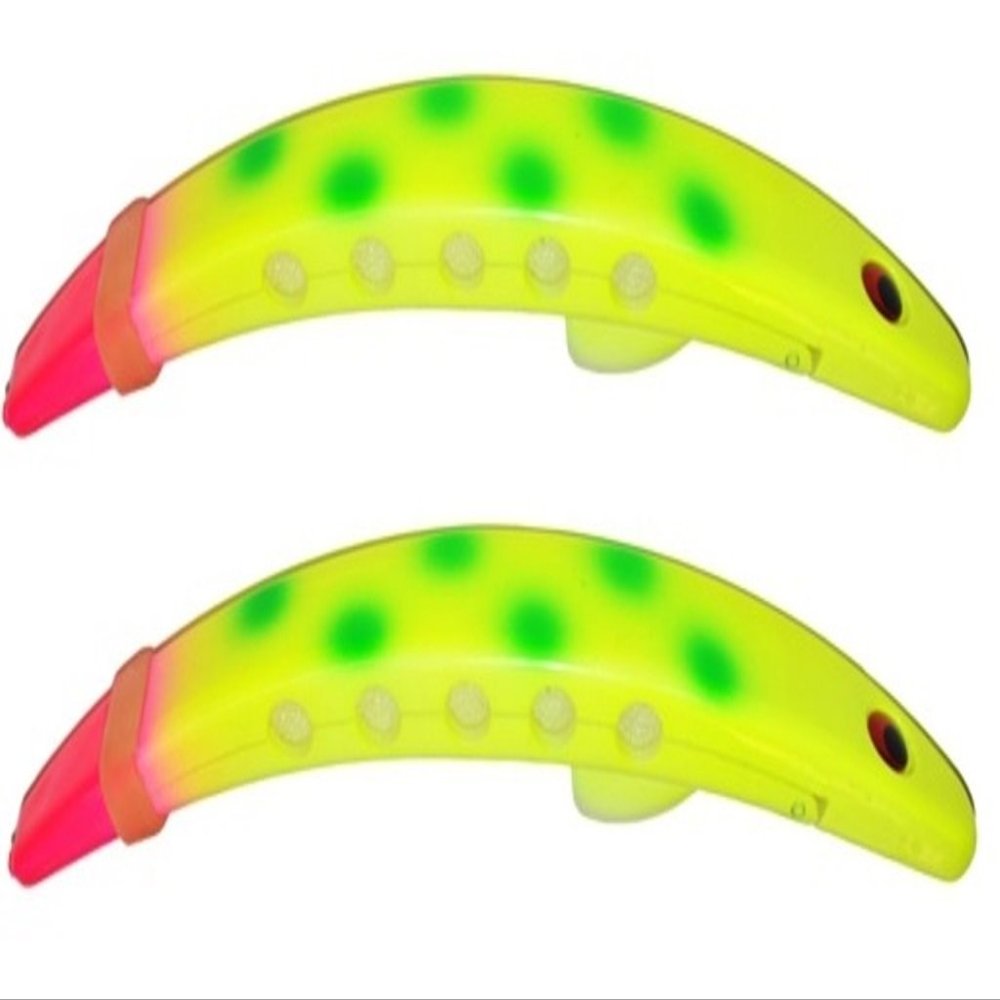 Crappie Magnet Fin Spin 1/8Oz White/Pink Fishing Equipment
