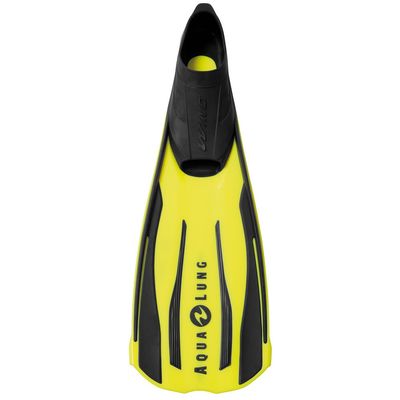 Aqua Lung Wind Full Foot Fins, Yellow - LG (9.5-10.5)