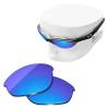 OOWLIT Replacement Lenses Compatible with Oakley Half Jacket Sunglass - Ice Polarized view 2