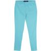 French Toast Toddler Girls Pull On Twill Pant, Blue Curaco, 2T view 1