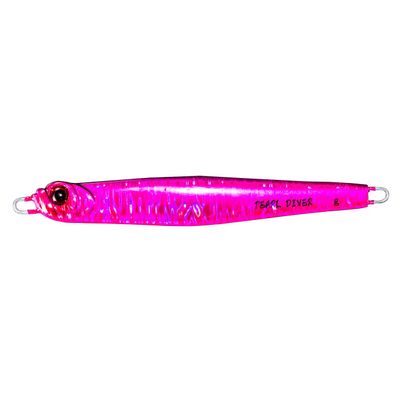 DRANCKRAZY Pearl Diver #09 Metal Jig Lure, Bloody Pink, 4.6 oz (130 g)