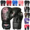 BeSmart Kids Boxing Gloves Junior Mitts 4oz, 6oz Punch Bag Children MMA Youth P (Black, 4 Oz) view 1