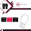 BeSmart Kids Boxing Gloves Junior Mitts 4oz, 6oz Punch Bag Children MMA Youth P (Black, 4 Oz) view 4
