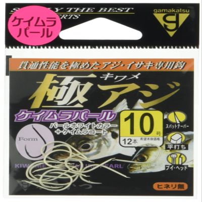 Gamakatsu 68476 Polar Mackerel, Keimura Pearl, No. 10