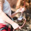 Wild Country Revo Rock Climbing Belay Device - Auto-Locking Belay Device - Gunmetal/Tangerine - One Size view 3