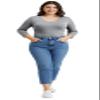 Emmalise Women's Casual Basic V-Neck Tshirt Long Sleeves Tee Top - H Gray, 1XL view 2