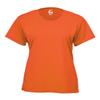 Badger Sport C2 Bright Orange Ladies Medium Short Sleeve Wicking Tee view 1